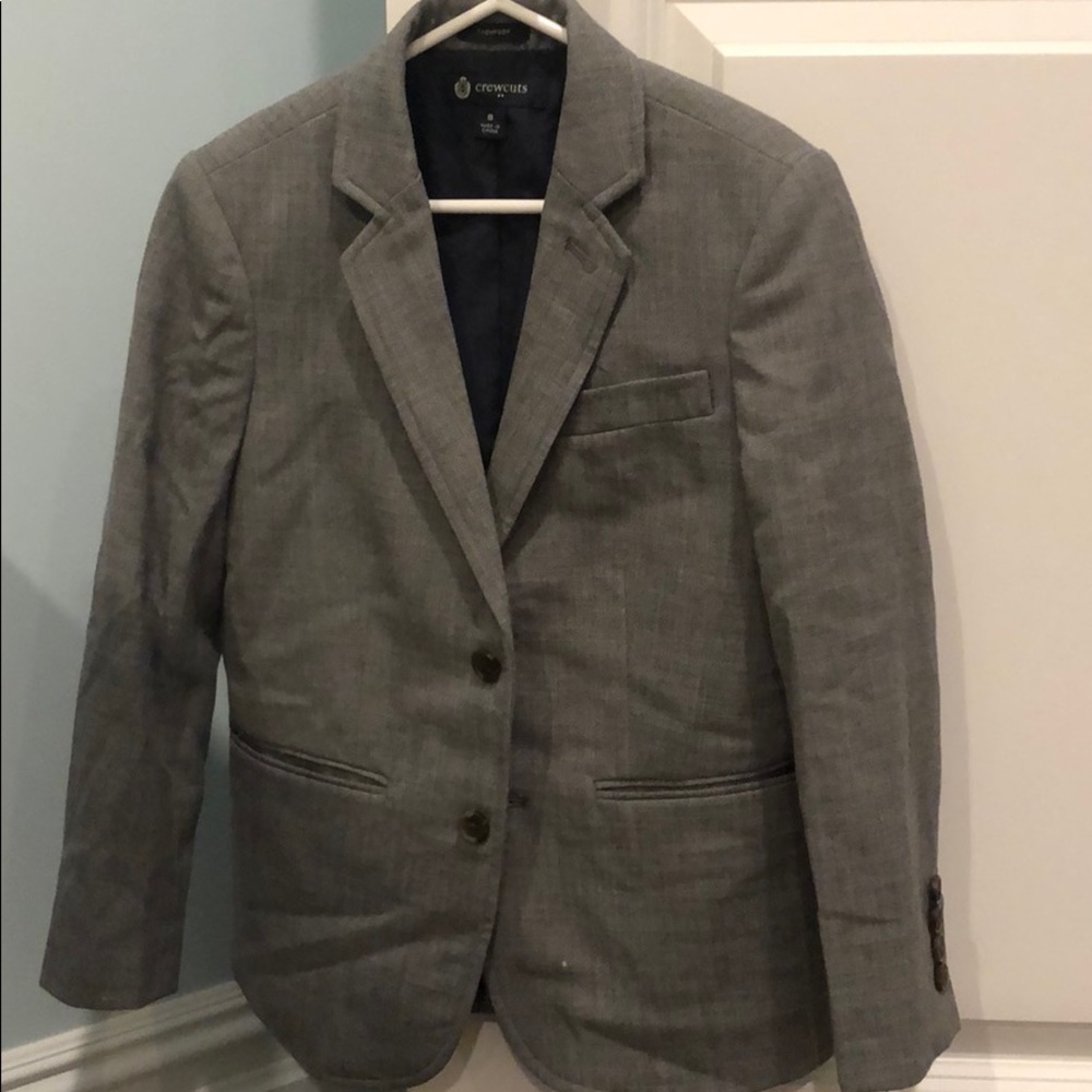 Size 8 crew cuts Thompson wool blazer